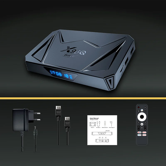 X96Q Pro+ Plus 4/32 (H728) Android 14.0 Голосовий Пульт | Зображення 5