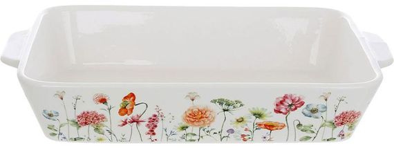 Форма для запікання та сервірування Flower Garden порцелянова 23х14.5х5см