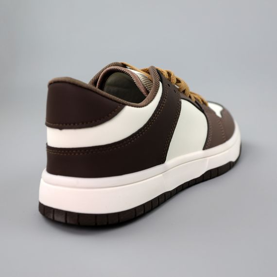 Кеди чоловічі 589584 Білі коричневі 40 41 42 43 44 45 | Зображення 5