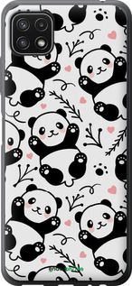 Чохол на Samsung Galaxy A22 5G A226B Панди "4318u-2581-2448"
