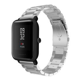 Металлический ремешок Primo для часов Xiaomi Amazfit Bip/Amazfit Bip GTS/Amazfit Bip Lite - Silver