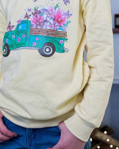 Джемпер для дівчинки Носи своє 116 Жовтий (p-4540-132899) | Зображення 4