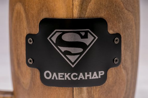 Литровый бокал под пиво для свидетеля с персонализацией | Зображення 2