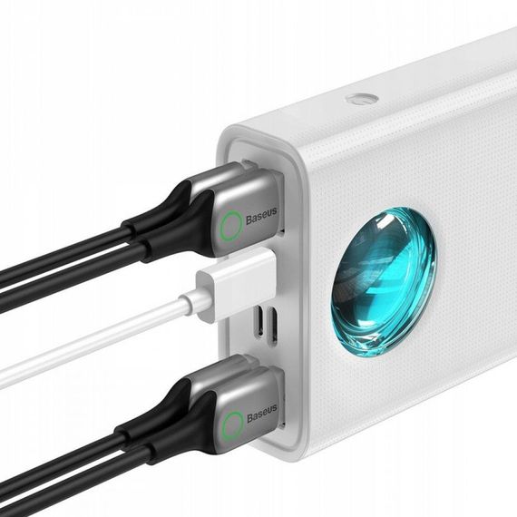 Повербанк Baseus Amblight 30000mAh 65W 4USB/2Type-C, PD/QC3A Quick Charge | Зображення 2