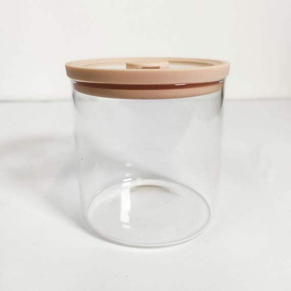 Ємність скляна з вакуумною скляною кришкою (кругла) VT-7705 Vittora 500 мл | Зображення 3