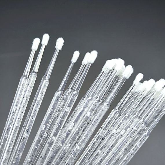 Пластикові мікростіки 10см  чорні (у пакетику) 100шт