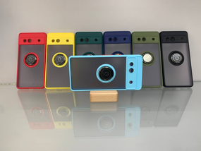 Чохол накладка для Google Pixel 7A Goospery Ring Magnet голубий