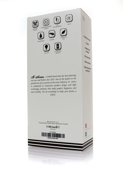 Вібромасажер B-Series Massager Ultra Strong, темно-фіолетовий | Зображення 6