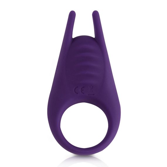 Ерекційне віброкільце Rianne S: The Pussy & The Knight Couple Ring, 10 режимів роботи, мед силікон | Зображення 2