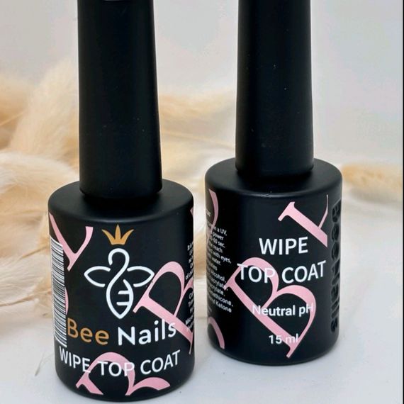 Топ з липким шаром Bee Nails (без УФ фільтру) 15мл | Зображення 1