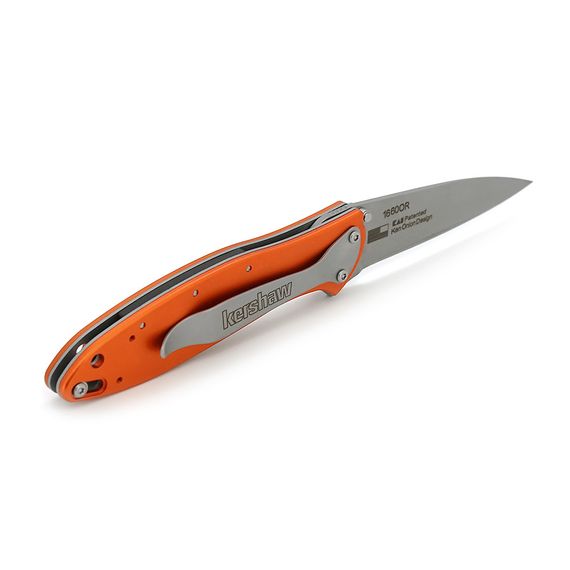 Ніж складаний Kershaw-1660 Orange, ручка сталь + титан, довжина 179 мм, 100 гр | Зображення 2