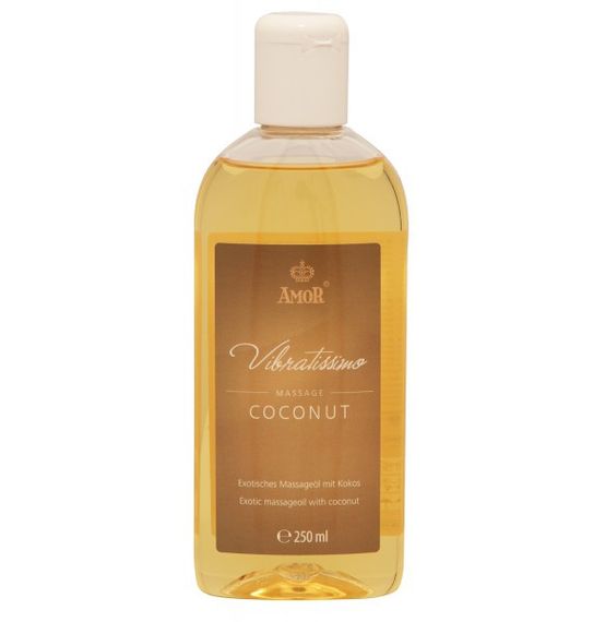 Масажне масло - Vibratissimo Coconut, 250 мл Sex Aura