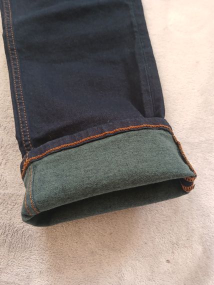 Чоловічі демісезонні термо джинси р. 38 | Зображення 2