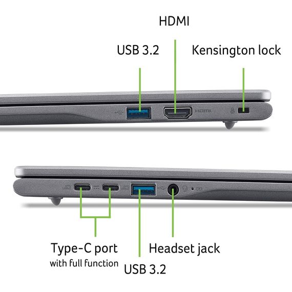 Ноутбук Acer Chromebook Plus CB516-1H 16&quot; WUXGA IPS NX.JCLEU.003 | Зображення 1