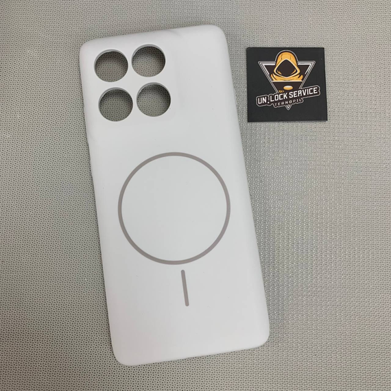 Чохол Motorola Edge 60 Pro MagSafe SoftTouch М'який Протиударний Білий