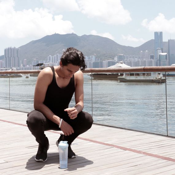 Шейкер спортивний SmartShake Slim 500ml Pure White | Зображення 8