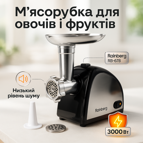 Мясорубка металлическая, Мясорубка электрическая для столовой для домашней колбасы GR-11