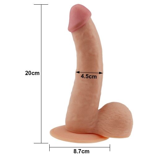 Фаллоимитатор - The Ultra Soft Dude 8.8" sexstyle | Зображення 4
