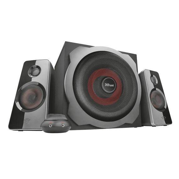 Акустическая система (Колонки) Trust 2.1 GXT 38 Tytan Ultimate Bass Speaker Set BLACK 19023_TRUST | Зображення 1