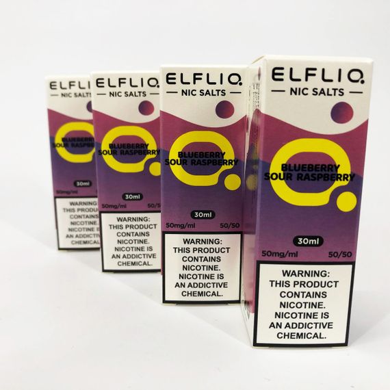 Жидкость ELFLIQ 30 мл 5%. Черника кислая малина (Blueberry Sour Raspberry) | Зображення 5