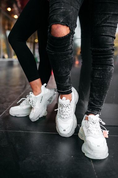 Кросівки B*lenc/aga Tr!ple S "White, В'єтнам 0160 | Зображення 9