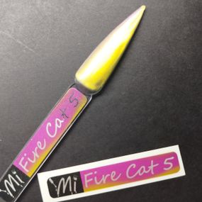 Наклейка на типсу (палитру) для гель-лака Mi Fire Cat №5 (9 x 55 мм)