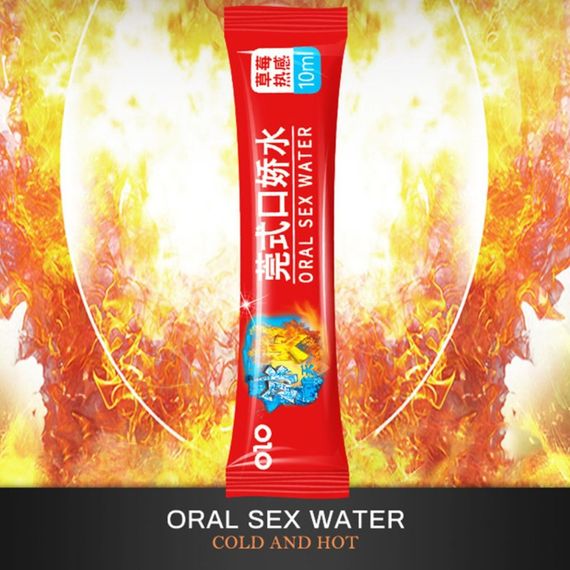 Саше мастила для орального сексу OLO тепло/холод, на водній основі (ціна за 8 шт. в упаковці) sexstyle | Зображення 2