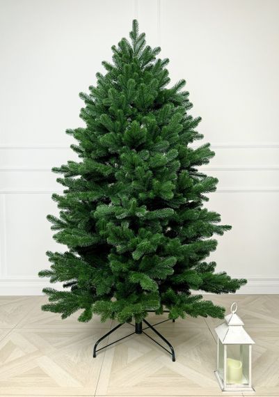 Ёлка искусственная литая Lux 180 см зелёная с металлической подставкой | Зображення 2