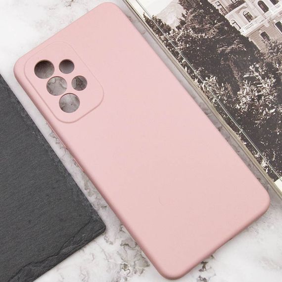 Чехол Silicone Cover Lakshmi Full Camera (AAA) для Samsung Galaxy A53 5G Розовый / Pink Sand | Зображення 4