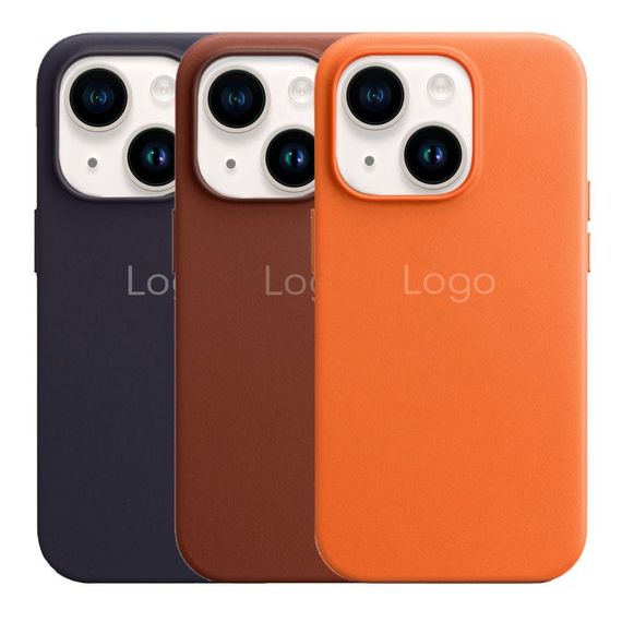 Чохол Leather Case with MagSafe для iPhone 15 Колір Чорний | Зображення 2