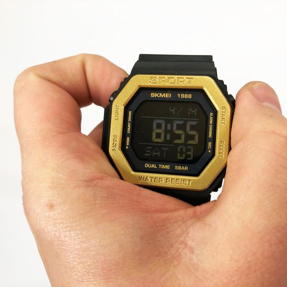 Фирменные спортивные часы, Электронные влагозащищенные наручные часы Военные спецслужб IK-24 | Зображення 5