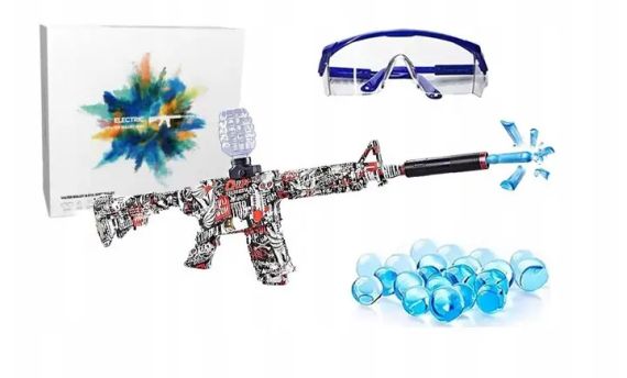 Автомат дитячий іграшковий M416  орбіз, що стріляє кульками на акумуляторі GUN TOYS M416 | Зображення 1