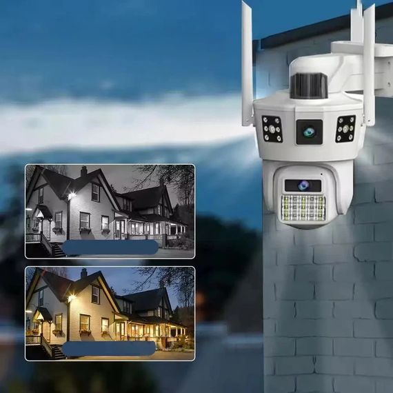 Вулична камера відеоспостереження 12Мп, WIFI, SD XPRO DS-2CD2043G2-IU (234573591_1105) | Зображення 3