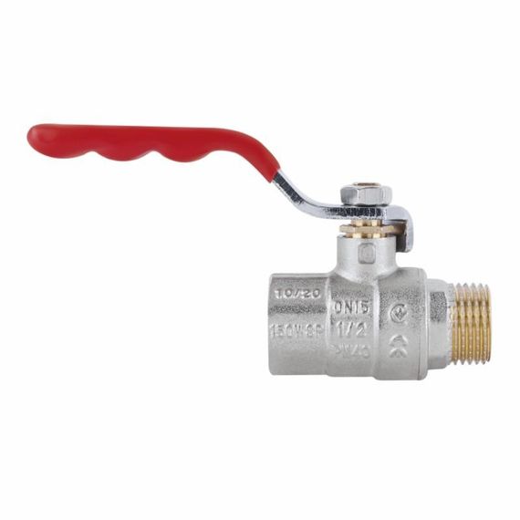 Кран кульовий Thermo Alliance Standart 1/2" ВН для води (важіль) SD605NW15PN40 | Зображення 2