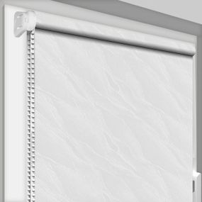 Рулонная штора Rolets Вода 1-2018-300 30x170 см открытого типа Белая