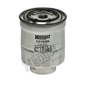 Фильтр топливный Toyota Auris/Avensis/Corolla/Prado 1.4-3.0 D-4D 06-, Hengst, H316WK,