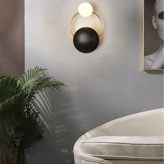 Бра настінна 27200 Чорний 48х29х7 см. | Зображення 2