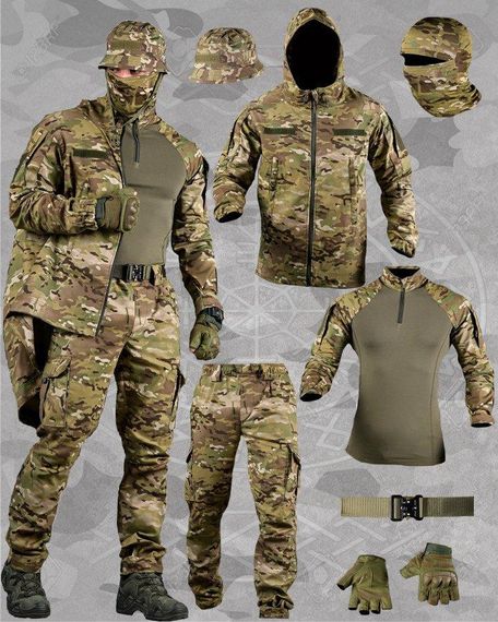 Літній тактичний костюм PROJECT XEN 7в1 мультикам ДЛ7081