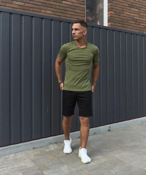 Чоловічий літній костюм хакі | Зображення 1