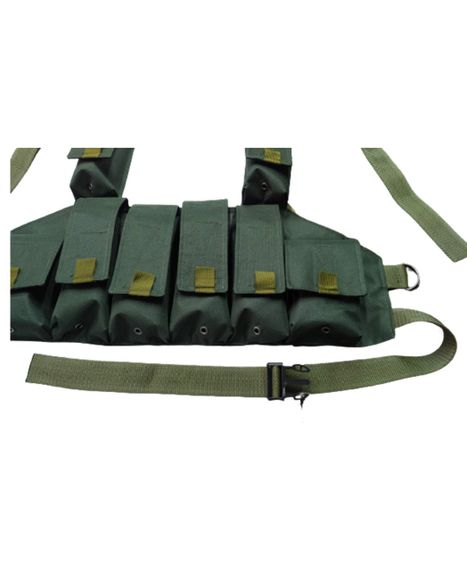 Нагрудна розвантажувальна система закритого типу Р М&M Вид 2 Olive green хакі (213242) | Зображення 3