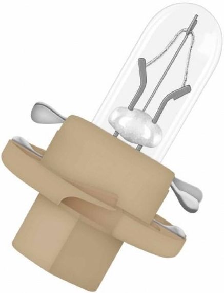 Покажнена лампа розжарювання NARVA 17048 12 V 1,5 W BX8,4D BEIGE | Зображення 1
