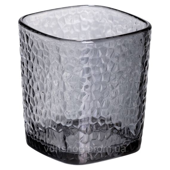 Набір скляних склянок 6 (шт) 250 (мл) для лимонадів, соку, води, коктейлів Сірий HP-19-AY-4 | Зображення 2