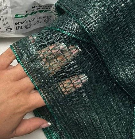 Сетка 45% 2*50 м затеняющая сетка от солнца, защитная сетка от града | Зображення 1