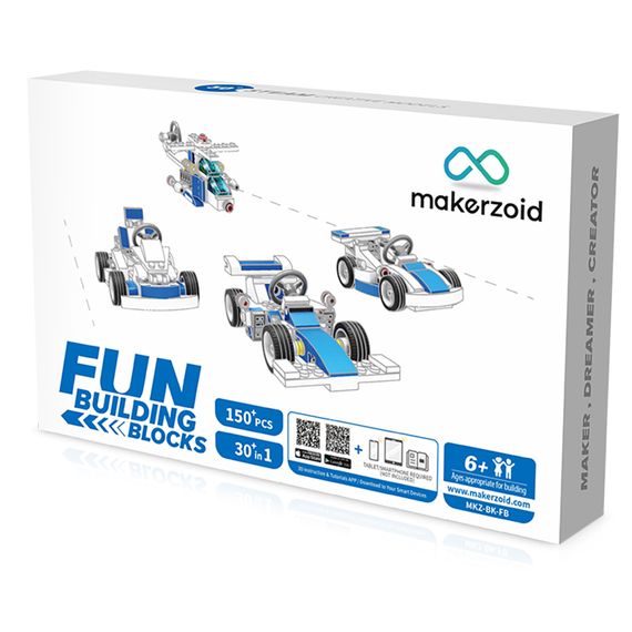Конструктор Makerzoid Fun Building Blocks (MKZ-BK-FB) | Зображення 1