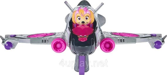 Щенячий Патруль Мегакіно 2023 Великий літак-трансформер і фігурка Скай Paw Patrol Mighty Movie Rescue Jet with Skye | Зображення 4