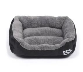 Лежанка - пуф для котів та собак сірий XL(55*45см)