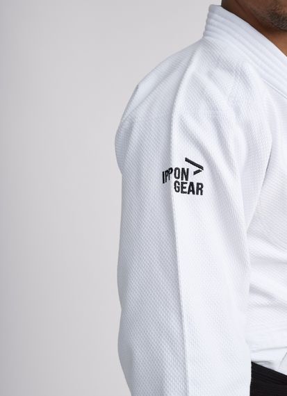 Кімоно для дзюдо, тренувальне, IPPON GEAR серія BASIC 2, біле, розмір 140 | Зображення 4