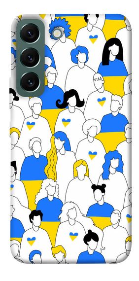 Чохол IBANAN Люди для Samsung Galaxy S22