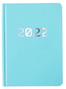 Планировщик еженедельник 4Profi формат A6 Датированный 2022 96 листов голубой 904785