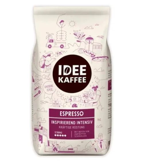 Кофе в зернах  IDEE Kaffe Caffe Espresso 750г